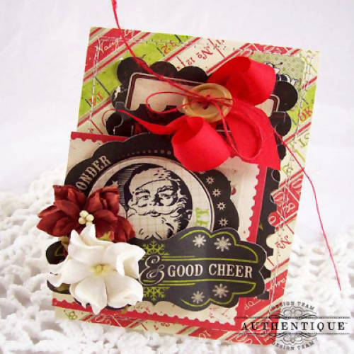 Scrap-n-Crop Yuletide Christmas Mini Album Kit