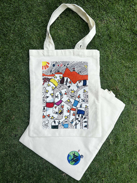Canvas Bag (Small) - Mining In Space