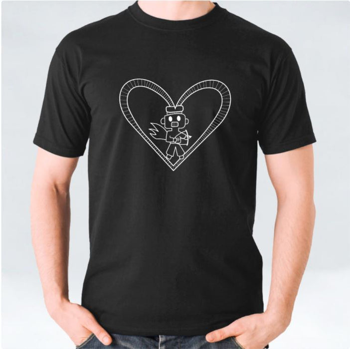 Robot Heart Tshirt by Harith (12 y/o)
